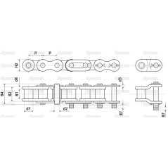 Zamek łańcucha, Simplex, 06B-1