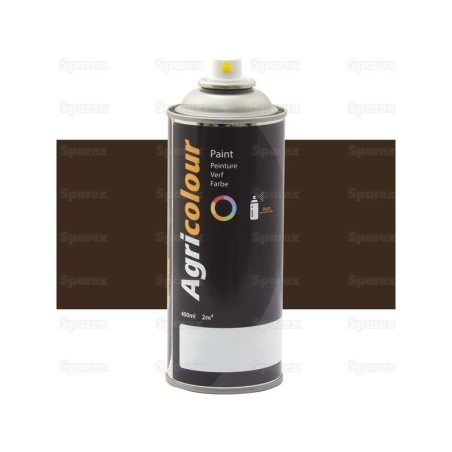 Farby spray - Połysk, ciemny Brąz 400ml aerosol