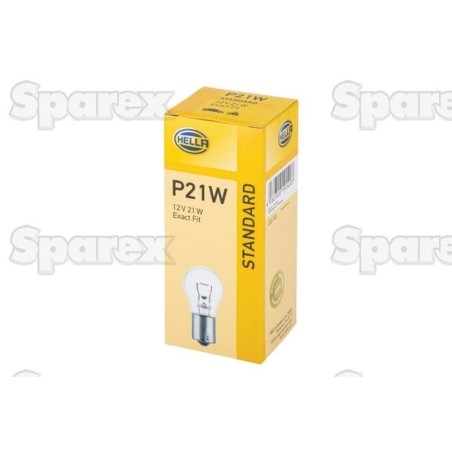 Żarówka (Halogen) P21W, 12V, 21W, BA15s (Kartonik 1szt.)