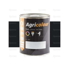 Farby spray - Połysk, Czarny 1 litrów puszka