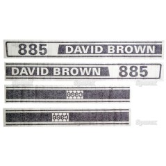 Zestaw naklejek - David Brown 885