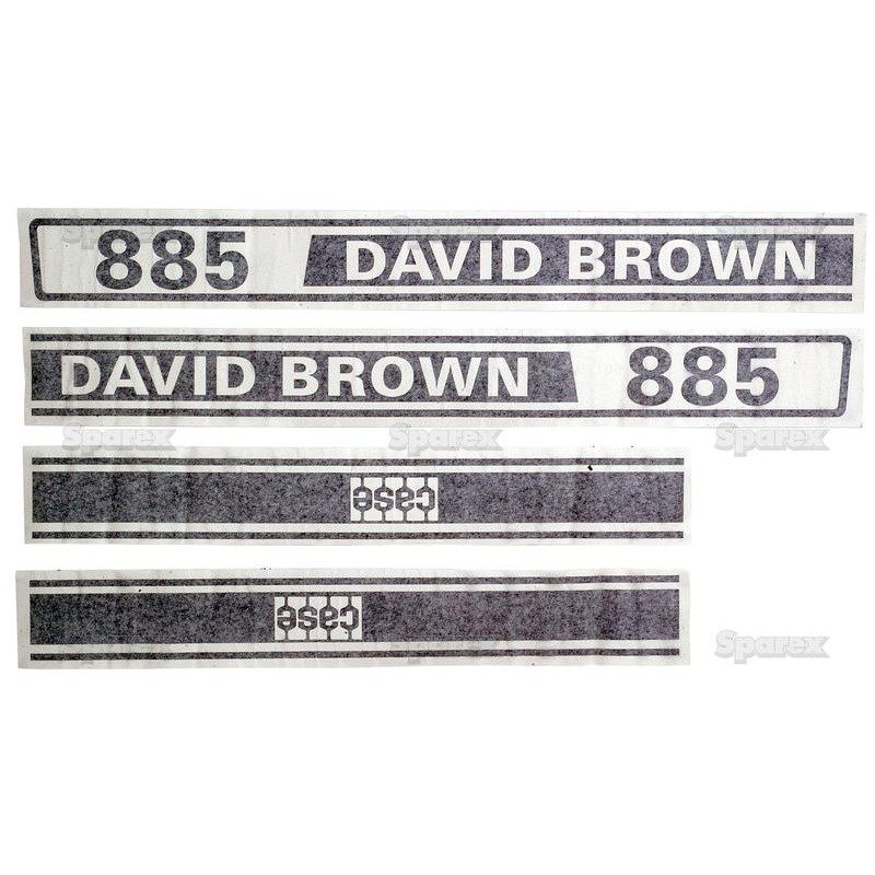 Zestaw naklejek - David Brown 885