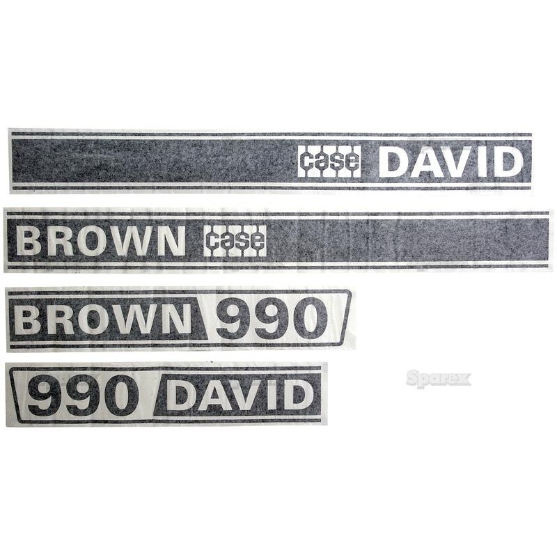 Zestaw naklejek - David Brown 990