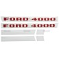 Zestaw naklejek - Ford / New Holland 4000