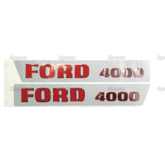 Zestaw naklejek - Ford / New Holland 4000 