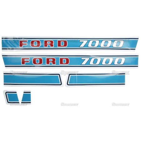 Zestaw naklejek - Ford / New Holland 7000