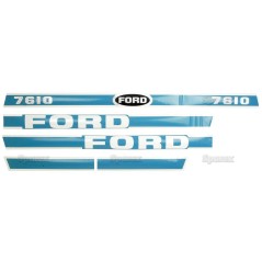 Zestaw naklejek - Ford / New Holland 7610 