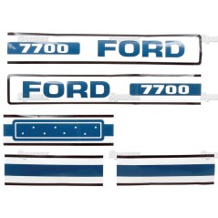 Zestaw naklejek - Ford / New Holland 7700 