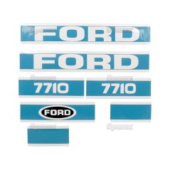 Zestaw naklejek - Ford / New Holland 7710 