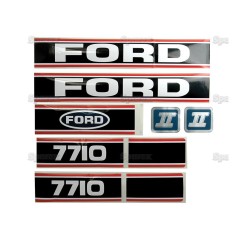 Zestaw naklejek - Ford / New Holland 7710 Force II 