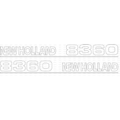 Zestaw naklejek - Ford / New Holland 8360 