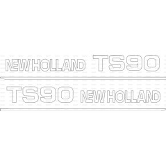 Zestaw naklejek - Ford / New Holland TS90