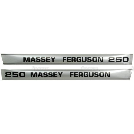 Zestaw naklejek - Massey Ferguson 250