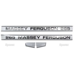 Zestaw naklejek - Massey Ferguson 265 