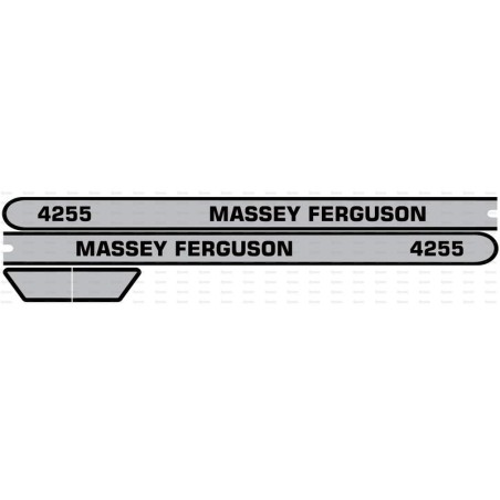 Zestaw naklejek - Massey Ferguson 4255