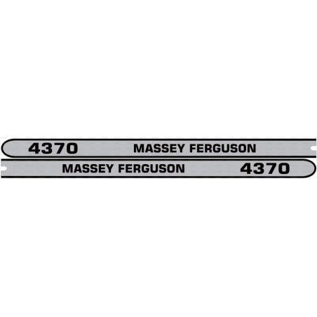 Zestaw naklejek - Massey Ferguson 4370