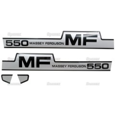 Zestaw naklejek - Massey Ferguson 550