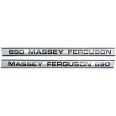 Naklejka - Massey Ferguson Triple Triangle 