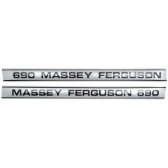 Zestaw naklejek - Massey Ferguson 690 