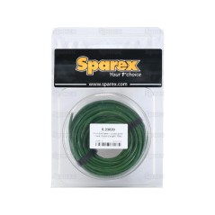 żyłowy kabel elektryczny - 1 Rdzeń, 2mm² Przewód, zielony (Długość: 10M), (agropak)