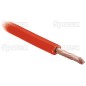 żyłowy kabel elektryczny - 1 Rdzeń, 4mm² Przewód, Czerwony (Długość: 50M)