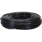 żyłowy kabel elektryczny - 2 Rdzeń, 1.5mm² Przewód, Czarny (Długość: 50M)