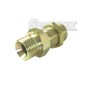 Adapter hydrauliczny 5/8'' BSP Męski x 5/8'' BSP Męska przegroda z Mocujące