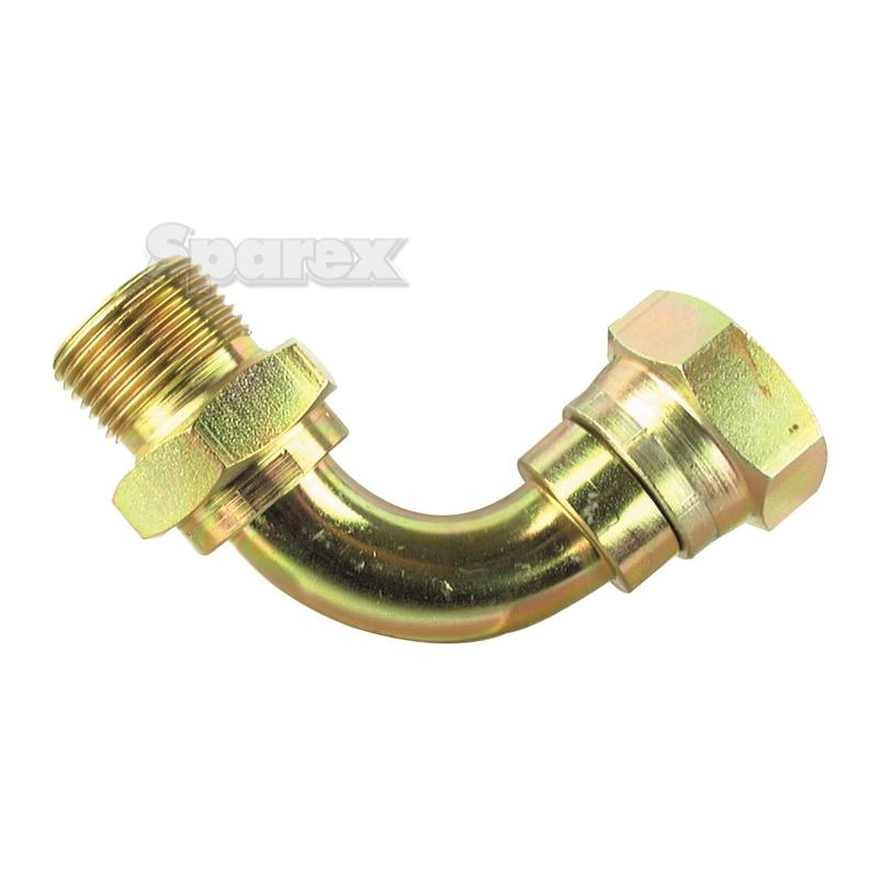 Adapter hydrauliczny 1/4'' BSP Męski x 1/4'' BSP Obrotowa żeńska 90° Swept Elbow