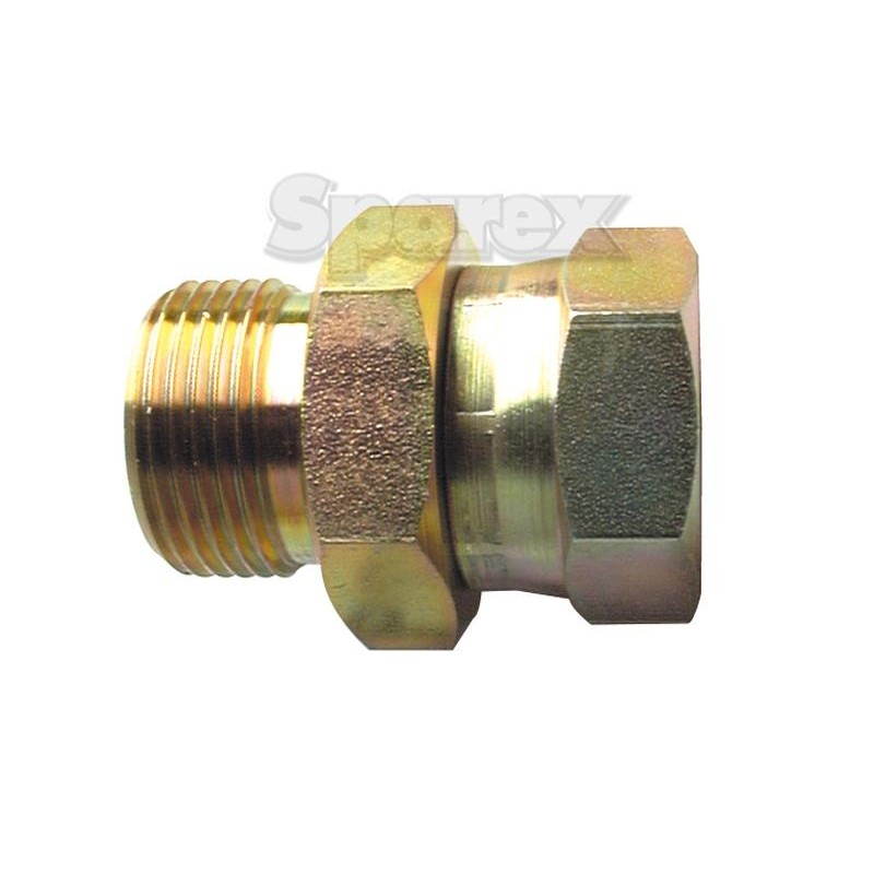 Adapter hydrauliczny 3/8'' BSP Męski x 1/4'' BSP Obrotowa żeńska