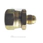 Adapter hydrauliczny 9/16'' JIC Męski x 1/2'' BSP Obrotowa żeńska