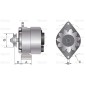 Alternator (Sparex) - 12V, 40 Ampery