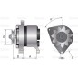 Alternator (Sparex) - 14.4V, 65 Ampery