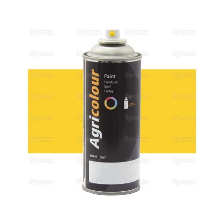 Farby spray - Połysk, Żółty light przemysłowe 400ml aerosol