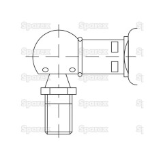 Amortyzator gazowy, Długość całkowita w: 230mm 