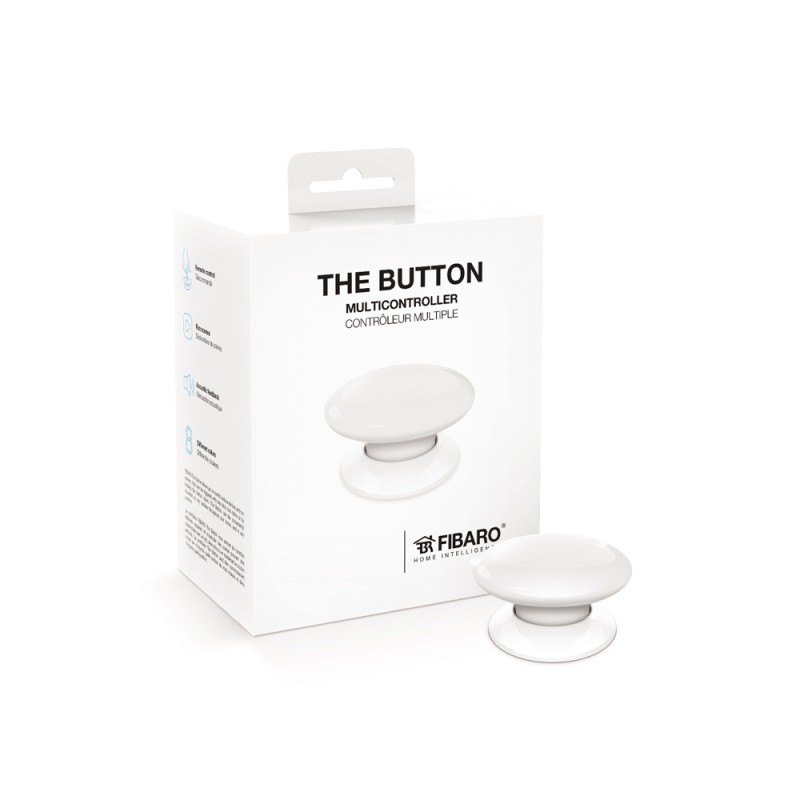 Fibaro The Button WHITE FGPB-101-1 ZW5 868,4MHz - manualny włącznik/wyłącznik