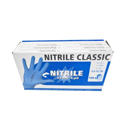 Rękawice jednorazowe nitrylowe  XL
