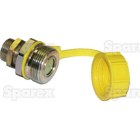 FLAT-FACE BULKHEAD HYDR. COUPLING TUBE 15