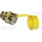 FLAT-FACE BULKHEAD HYDR. COUPLING TUBE 15