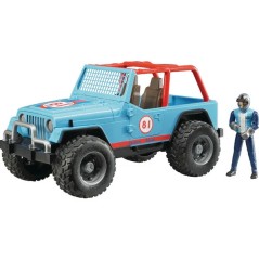 Bruder Jeep Cross-country niebieski 02541