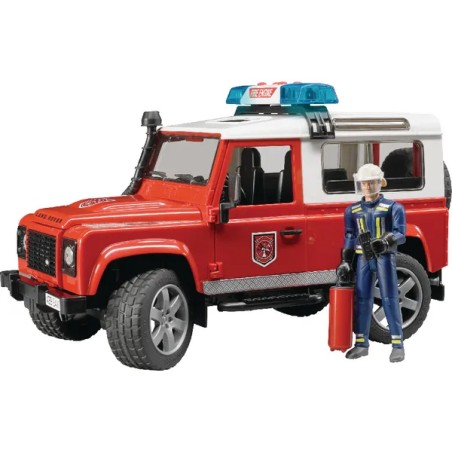 Bruder Straż pożarna Land Rover 02596
