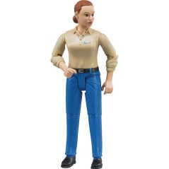 Bruder Figurka kobiety w niebieskich spodniach 60408