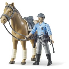 Bruder Figurka policjanta z koniem  62507