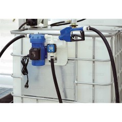 FuelWorks - AdBlue Zestaw z przepływomierzem do dozowania z paletopojemników IBC, 230V, (Euro Wtyczki)