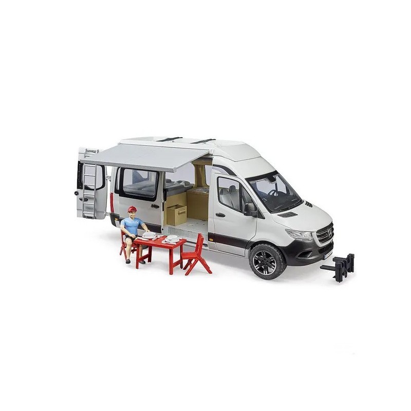 BRUDER MERCEDES SPRINTER KAMPER AKCESORIA 02672