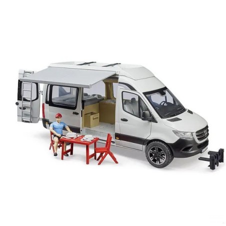 BRUDER MERCEDES SPRINTER KAMPER AKCESORIA 02672