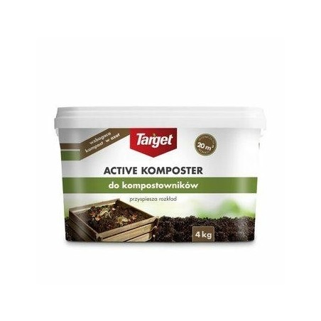 ACTIVE KOMPOSTER TARGET 4kg PRZYSPIESZA KOMPOSTOWANIE