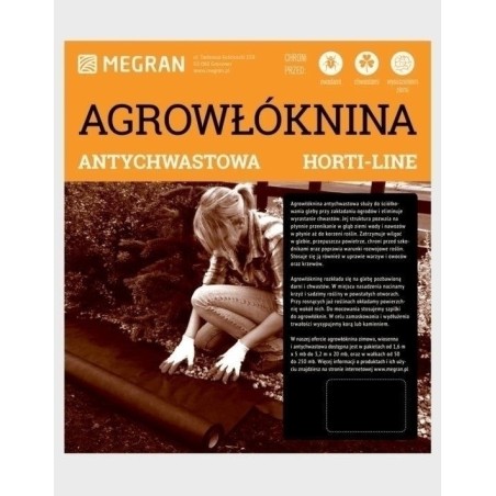 AGROWŁÓKNINA BRĄZOWA P50 3.2x 10m NOWA