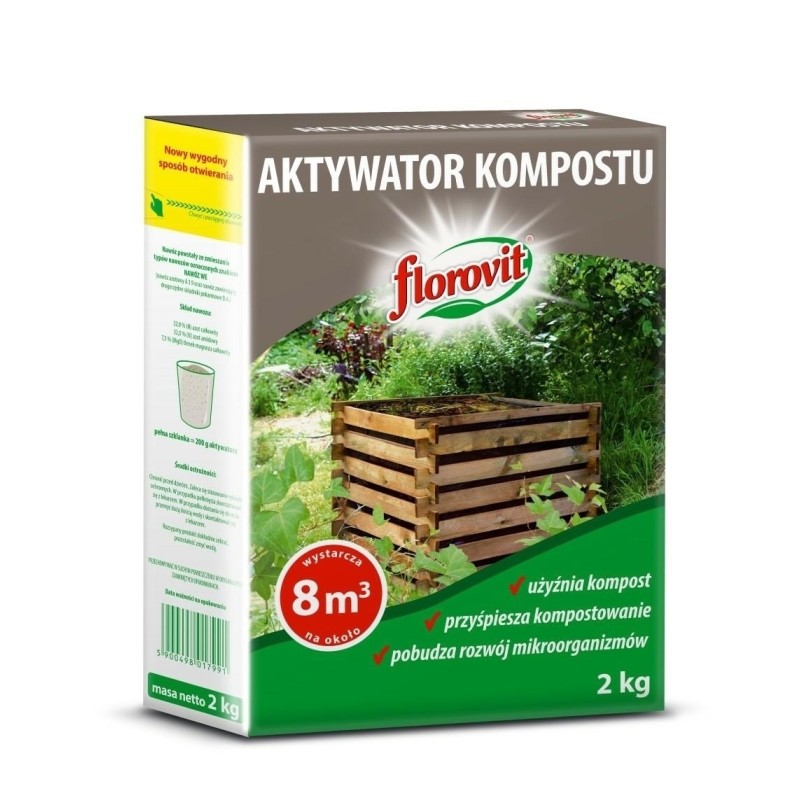 AKTYWATOR KOMPOSTU 2.0kg FLOROVIT