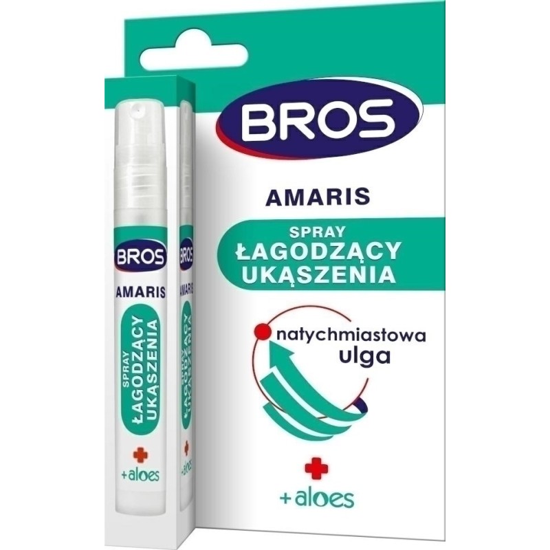 AMARIS SPRAY ŁAGODZĄCY UKĄSZENIA 8ml BROS