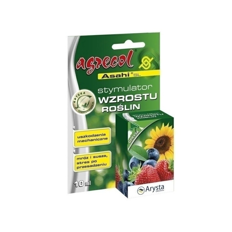 ASAHI SL 10ml AGRECOL STYMULUJE WZROST I PLONOWANIE